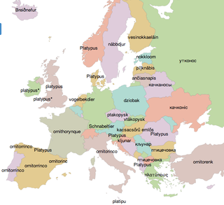 Illustration for article titled Interactive Maps Show How English Words Translate Across Europe